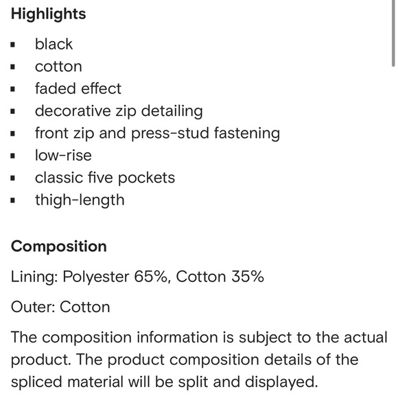 Isabel Marant carly black denim mini skirt sz 42 french/ 10 us - Picture 11 of 11